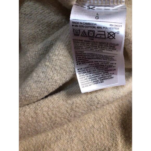 Old Navy Women Animal Print Oversized Boyfriend Vintage Tunic Crew Sweatshirt L - Picture 5 of 8